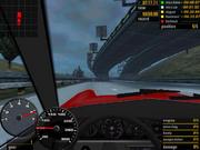VORSPRUNG DURCH TECHNIK Die echten Porsches nachempfundenen 3D-Cockpits bewegen sich realistisch auf holprigen Strecken.